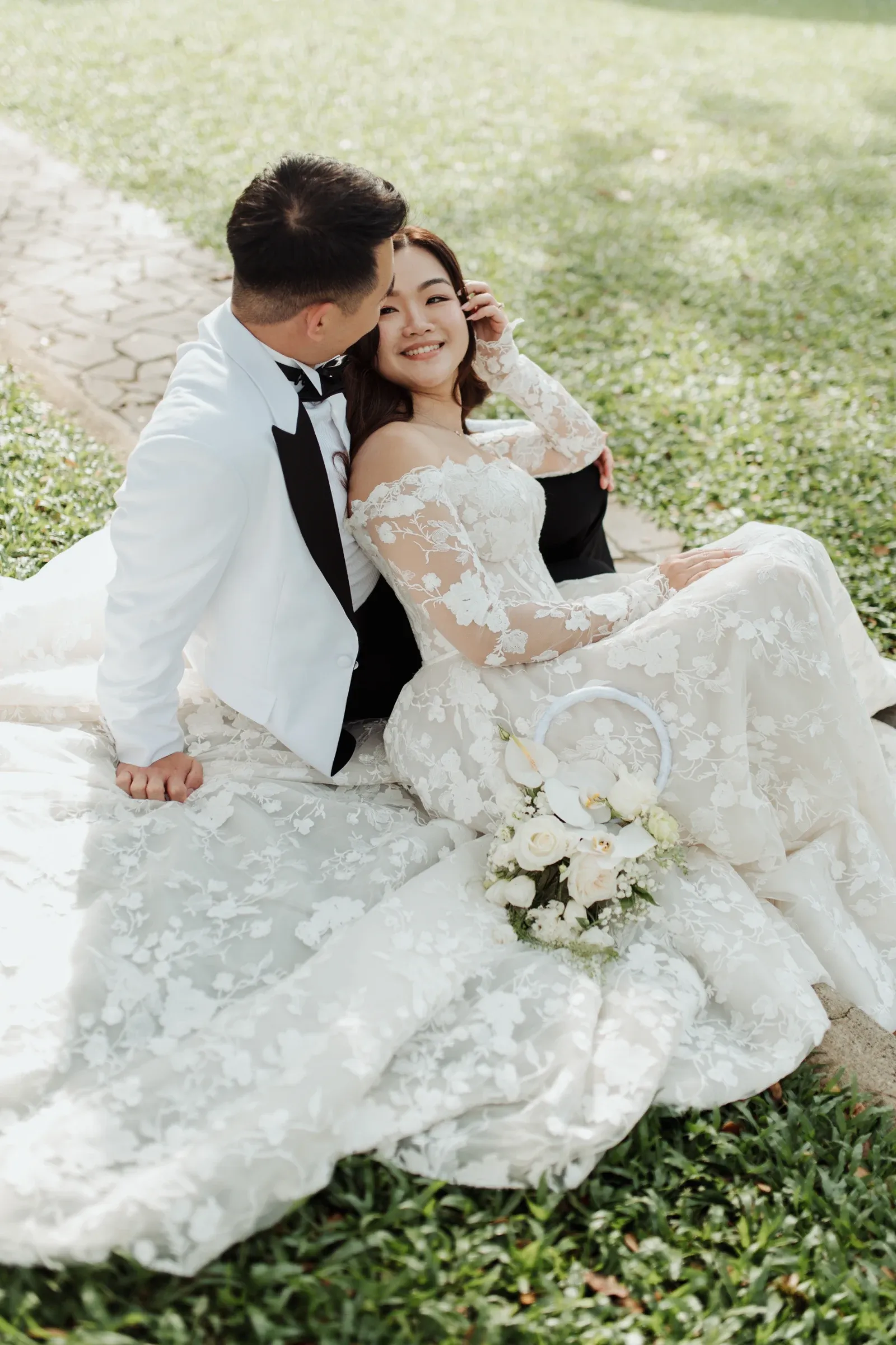 Oliver & Stephanie, intimate wedding by Ju Shiu Photography, Kuching, Sarawak